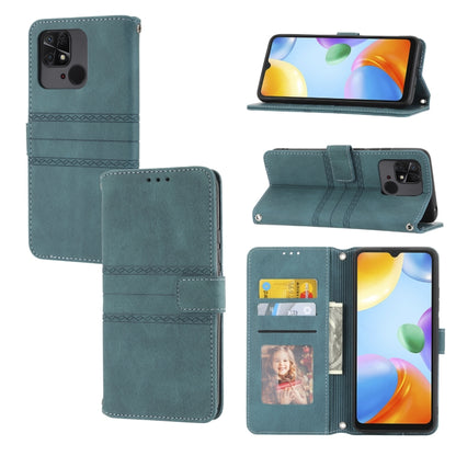 Embossed Striped Magnetic Buckle Horizontal Flip Phone Leather Case, For Samsung Galaxy M23 / F23 5G Japanese Version, For Sony Xperia 10 IV, For Sony Xperia 1 IV, For Xiaomi Redmi 10A, For Xiaomi Redmi 10C 4G Global, For Motorola Moto G Stylus 5G 2022...