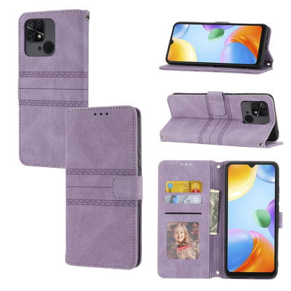 Embossed Striped Magnetic Buckle Horizontal Flip Phone Leather Case, For Samsung Galaxy M23 / F23 5G Japanese Version, For Sony Xperia 10 IV, For Sony Xperia 1 IV, For Xiaomi Redmi 10A, For Xiaomi Redmi 10C 4G Global, For Motorola Moto G Stylus 5G 2022...