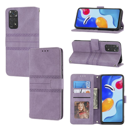 Embossed Striped Magnetic Buckle Horizontal Flip Phone Leather Case, For Samsung Galaxy M23 / F23 5G Japanese Version, For Sony Xperia 10 IV, For Sony Xperia 1 IV, For Xiaomi Redmi 10A, For Xiaomi Redmi 10C 4G Global, For Motorola Moto G Stylus 5G 2022...