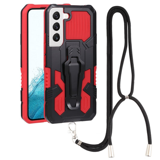 Lanyard Armor Warrior PC + TPU Phone Case, For Samsung Galaxy S22 5G, For Samsung Galaxy S22+ 5G, For Samsung Galaxy S22 Ultra 5G, For Samsung Galaxy A03 Core, For Samsung Galaxy A33 5G, For Samsung Galaxy A53 5G, For Samsung Galaxy A73 5G