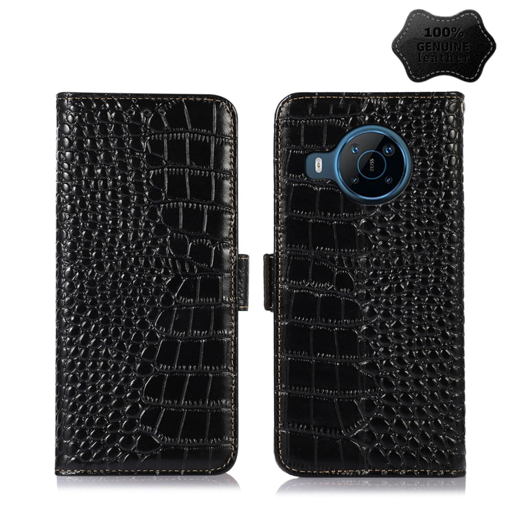 Crocodile Top Layer Cowhide Leather Phone Case, For Alcatel 1B 2022, For Nokia X100, For OPPO Reno7 4G Global/F21 Pro 4G, For Xiaomi Redmi 10A / 9C, For Samsung Galaxy F23 5G / M23, For Samsung Galaxy M33 5G, For Samsung Galaxy M53 5G                  ...