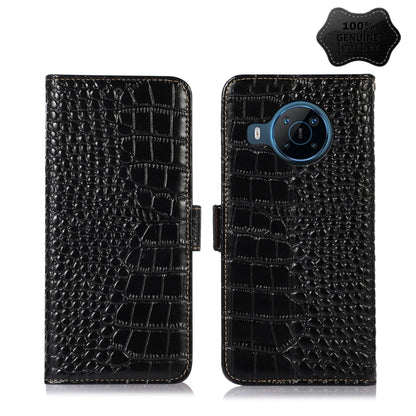 Crocodile Top Layer Cowhide Leather Phone Case, For Alcatel 1B 2022, For Nokia X100, For OPPO Reno7 4G Global/F21 Pro 4G, For Xiaomi Redmi 10A / 9C, For Samsung Galaxy F23 5G / M23, For Samsung Galaxy M33 5G, For Samsung Galaxy M53 5G                  ...