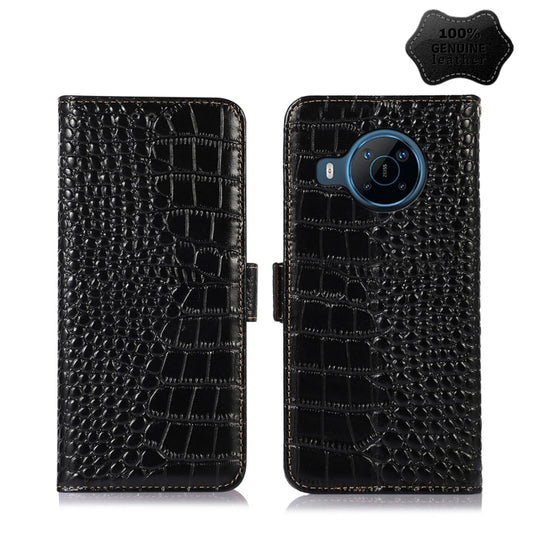 Crocodile Top Layer Cowhide Leather Phone Case, For Alcatel 1B 2022, For Nokia X100, For OPPO Reno7 4G Global/F21 Pro 4G, For Xiaomi Redmi 10A / 9C, For Samsung Galaxy F23 5G / M23, For Samsung Galaxy M33 5G, For Samsung Galaxy M53 5G                  ...