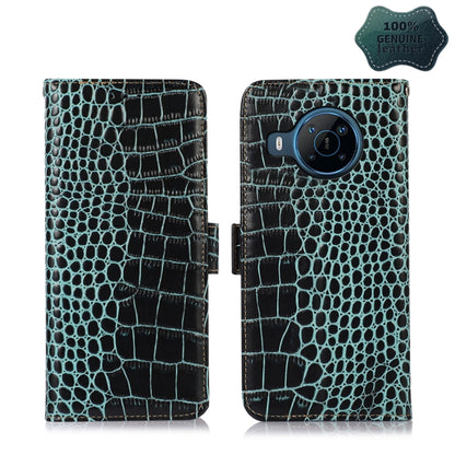 Crocodile Top Layer Cowhide Leather Phone Case, For Alcatel 1B 2022, For Nokia X100, For OPPO Reno7 4G Global/F21 Pro 4G, For Xiaomi Redmi 10A / 9C, For Samsung Galaxy F23 5G / M23, For Samsung Galaxy M33 5G, For Samsung Galaxy M53 5G                  ...