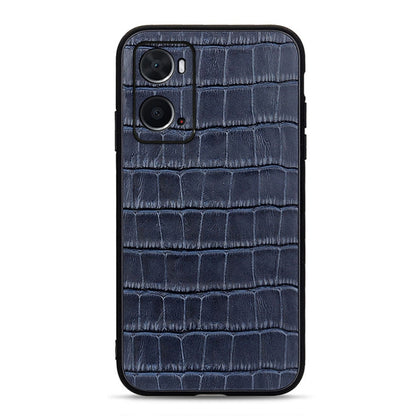 Crocodile Texture Genuine Leather Phone Case, For OPPO A16, For OPPO A76, For vivo X80 Pro, For Samsung Galaxy M33 5G