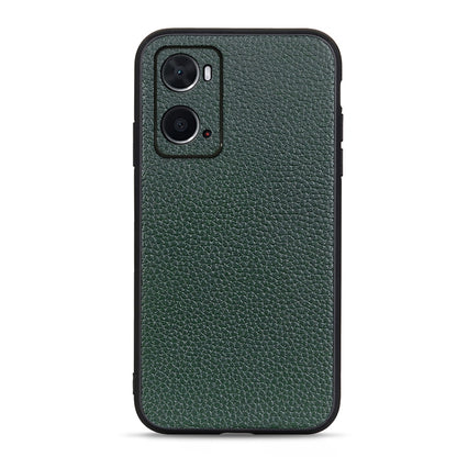 Litchi Texture Genuine Leather Phone Case, For OPPO A16, For OPPO A76, For vivo X80 Pro, For Samsung Galaxy M33 5G