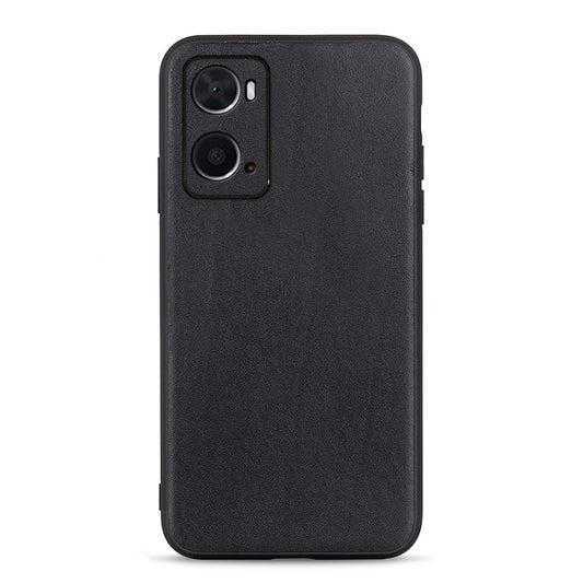 Lambskin Texture Genuine Leather Phone Case, For OPPO A16, For OPPO A76, For vivo X80 Pro, For Samsung Galaxy M33 5G