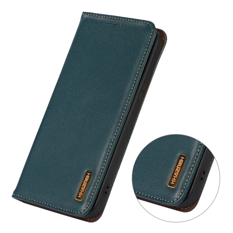 KHAZNEH Nappa Top Layer Cowhide Leather Phone Case, For Alcatel 1B 2022, For Nokia X100, For OPPO Reno7 4G Global/F21 Pro 4G, For Xiaomi Redmi 10A / 9C, For Samsung Galaxy F23 5G / M23, For Samsung Galaxy M33 5G, For Samsung Galaxy M53 5G              ...