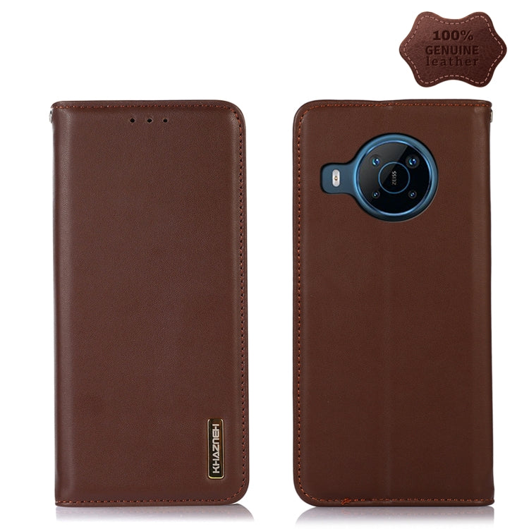 KHAZNEH Nappa Top Layer Cowhide Leather Phone Case, For Alcatel 1B 2022, For Nokia X100, For OPPO Reno7 4G Global/F21 Pro 4G, For Xiaomi Redmi 10A / 9C, For Samsung Galaxy F23 5G / M23, For Samsung Galaxy M33 5G, For Samsung Galaxy M53 5G              ...