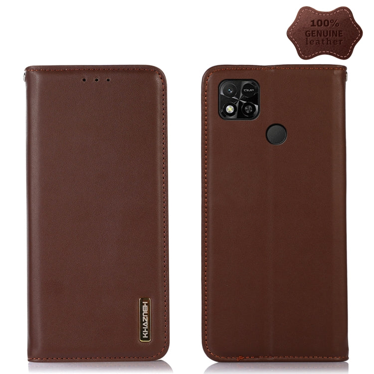 KHAZNEH Nappa Top Layer Cowhide Leather Phone Case, For Alcatel 1B 2022, For Nokia X100, For OPPO Reno7 4G Global/F21 Pro 4G, For Xiaomi Redmi 10A / 9C, For Samsung Galaxy F23 5G / M23, For Samsung Galaxy M33 5G, For Samsung Galaxy M53 5G              ...