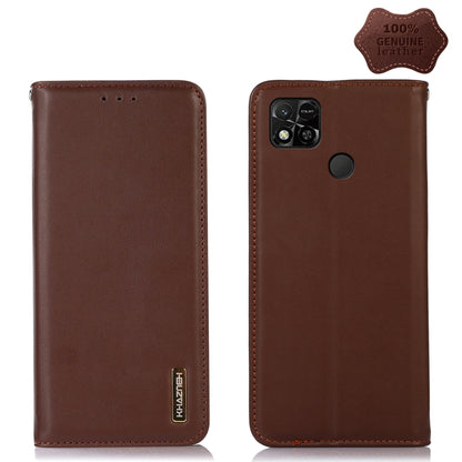 KHAZNEH Nappa Top Layer Cowhide Leather Phone Case, For Alcatel 1B 2022, For Nokia X100, For OPPO Reno7 4G Global/F21 Pro 4G, For Xiaomi Redmi 10A / 9C, For Samsung Galaxy F23 5G / M23, For Samsung Galaxy M33 5G, For Samsung Galaxy M53 5G              ...