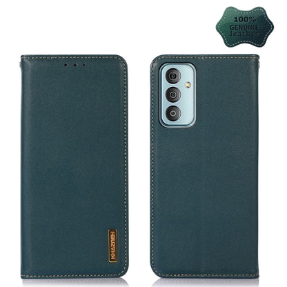 KHAZNEH Nappa Top Layer Cowhide Leather Phone Case, For Alcatel 1B 2022, For Nokia X100, For OPPO Reno7 4G Global/F21 Pro 4G, For Xiaomi Redmi 10A / 9C, For Samsung Galaxy F23 5G / M23, For Samsung Galaxy M33 5G, For Samsung Galaxy M53 5G              ...
