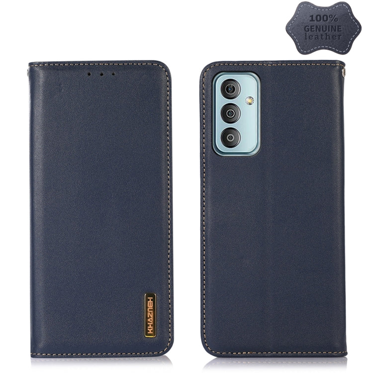 KHAZNEH Nappa Top Layer Cowhide Leather Phone Case, For Alcatel 1B 2022, For Nokia X100, For OPPO Reno7 4G Global/F21 Pro 4G, For Xiaomi Redmi 10A / 9C, For Samsung Galaxy F23 5G / M23, For Samsung Galaxy M33 5G, For Samsung Galaxy M53 5G              ...