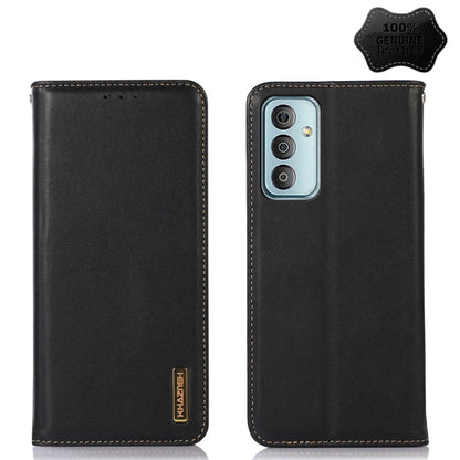 KHAZNEH Nappa Top Layer Cowhide Leather Phone Case, For Alcatel 1B 2022, For Nokia X100, For OPPO Reno7 4G Global/F21 Pro 4G, For Xiaomi Redmi 10A / 9C, For Samsung Galaxy F23 5G / M23, For Samsung Galaxy M33 5G, For Samsung Galaxy M53 5G              ...