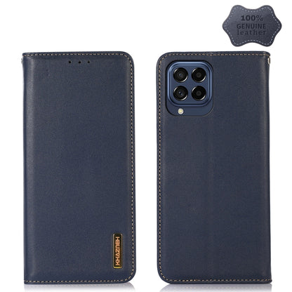 KHAZNEH Nappa Top Layer Cowhide Leather Phone Case, For Alcatel 1B 2022, For Nokia X100, For OPPO Reno7 4G Global/F21 Pro 4G, For Xiaomi Redmi 10A / 9C, For Samsung Galaxy F23 5G / M23, For Samsung Galaxy M33 5G, For Samsung Galaxy M53 5G              ...