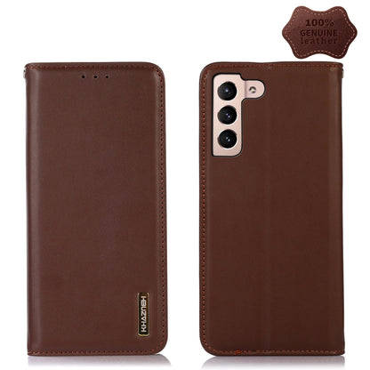 KHAZNEH Nappa Top Layer Cowhide Leather Phone Case, For Alcatel 1B 2022, For Nokia X100, For OPPO Reno7 4G Global/F21 Pro 4G, For Xiaomi Redmi 10A / 9C, For Samsung Galaxy F23 5G / M23, For Samsung Galaxy M33 5G, For Samsung Galaxy M53 5G              ...