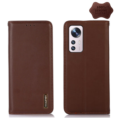 KHAZNEH Nappa Top Layer Cowhide Leather Phone Case, For Alcatel 1B 2022, For Nokia X100, For OPPO Reno7 4G Global/F21 Pro 4G, For Xiaomi Redmi 10A / 9C, For Samsung Galaxy F23 5G / M23, For Samsung Galaxy M33 5G, For Samsung Galaxy M53 5G              ...