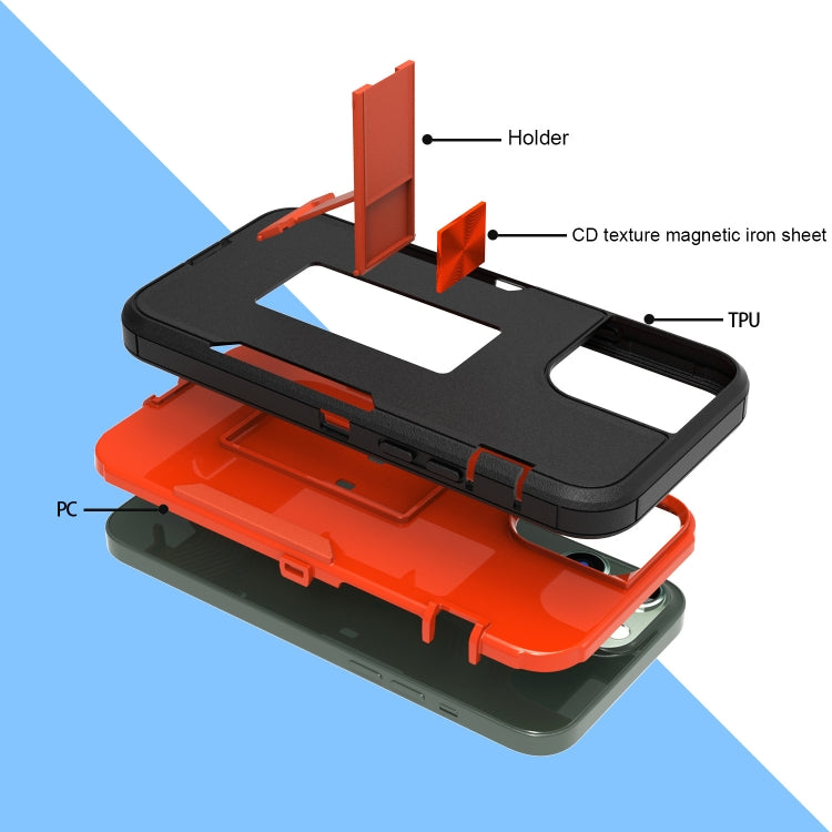 Magnetic Holder Phone Case, For iPhone 12 Pro Max, For iPhone 13 mini, For iPhone 13, For iPhone 13 Pro