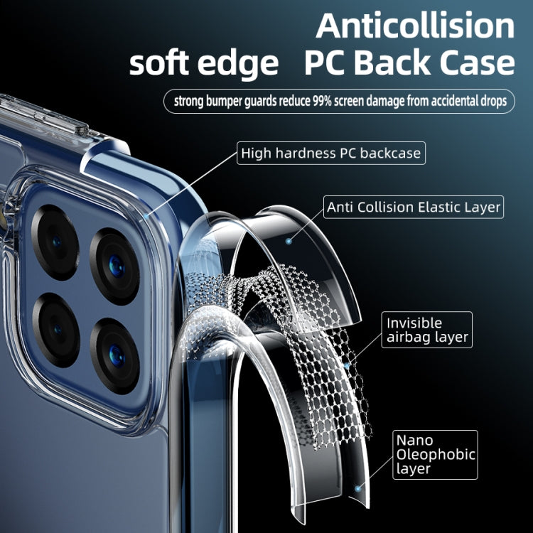 Ice Crystal PC + TPU Phone Case, For Samsung Galaxy M53, For Xiaomi Black Shark 5