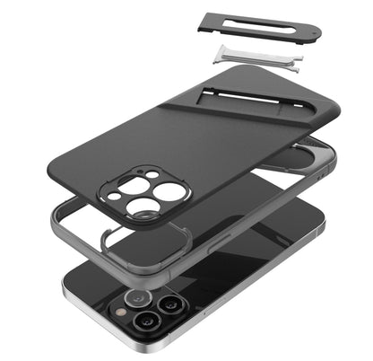 Invisible Holder TPU + PC Phone Case, For iPhone 13, For iPhone 13 Pro, For iPhone 13 Pro Max, For iPhone 12, For iPhone 12 Pro, For iPhone 12 Pro Max