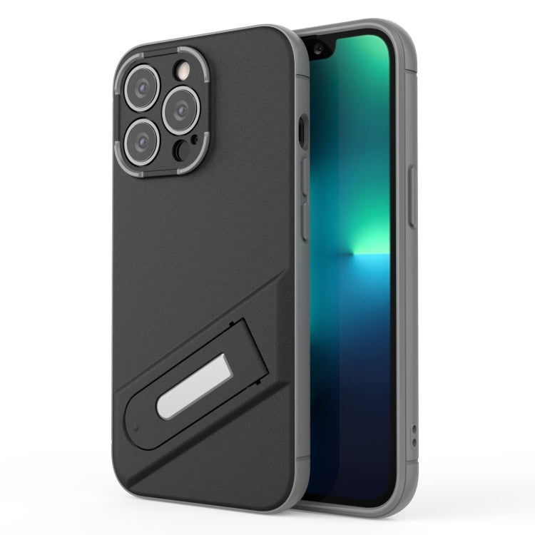 Invisible Holder TPU + PC Phone Case, For iPhone 13, For iPhone 13 Pro, For iPhone 13 Pro Max, For iPhone 12, For iPhone 12 Pro, For iPhone 12 Pro Max