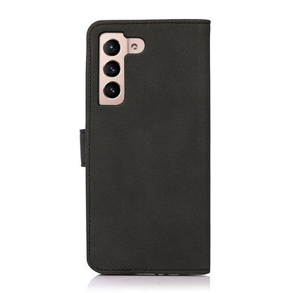 KHAZNEH Matte Texture Leather Phone Case, For Samsung Galaxy S22 5G