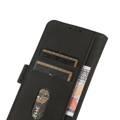 KHAZNEH Matte Texture Leather Phone Case, For Samsung Galaxy S22 5G