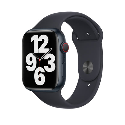 Silicone Watch Band For Apple Watch Series, For Apple Watch Series 9&8&7 41mm / SE 3&SE 2&6&SE&5&4 40mm, For Apple Watch 42mm / 41mm / 40mm / 38mm, For Apple Watch 46mm / 49mm / 45mm / 44mm                                                               ...