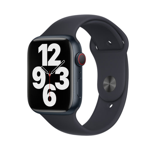 Silicone Watch Band For Apple Watch Series, For Apple Watch Series 9&8&7 41mm / SE 3&SE 2&6&SE&5&4 40mm, For Apple Watch 42mm / 41mm / 40mm / 38mm, For Apple Watch 46mm / 49mm / 45mm / 44mm                                                               ...