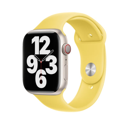 Silicone Watch Band For Apple Watch Series, For Apple Watch Series 9&8&7 41mm / SE 3&SE 2&6&SE&5&4 40mm, For Apple Watch 42mm / 41mm / 40mm / 38mm, For Apple Watch 46mm / 49mm / 45mm / 44mm                                                               ...