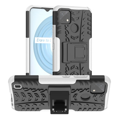 Tire Texture TPU + PC Phone Case with Holder, For OPPO Realme C21Y, For Motorola Moto G22/E32, For OPPO Realme C35, For vivo Y75 / Y55 / T1 5G, For Samsung Galaxy M23 / F23 5G, For Nokia G21 4G