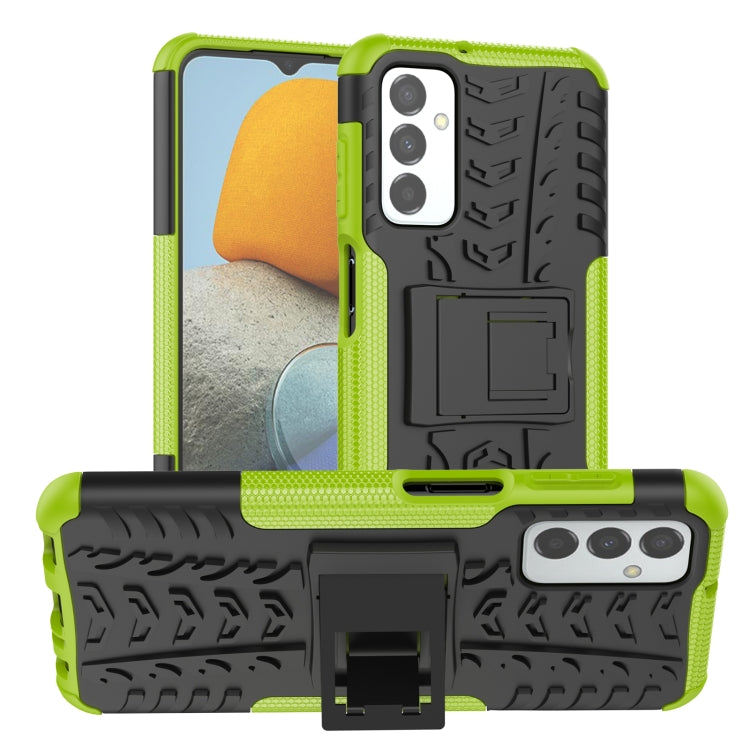 Tire Texture TPU + PC Phone Case with Holder, For OPPO Realme C21Y, For Motorola Moto G22/E32, For OPPO Realme C35, For vivo Y75 / Y55 / T1 5G, For Samsung Galaxy M23 / F23 5G, For Nokia G21 4G
