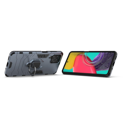 PC + TPU Shockproof Protective Phone Case with Magnetic Ring Holder, For Samsung Galaxy M53 5G
