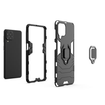 PC + TPU Shockproof Protective Phone Case with Magnetic Ring Holder, For Samsung Galaxy M53 5G
