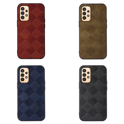 Weave Plaid PU Phone Case, For vivo iQOO Neo6, For Xiaomi 12 Lite, For Samsung Galaxy A13 4G, For Samsung Galaxy M23 / F23 5G