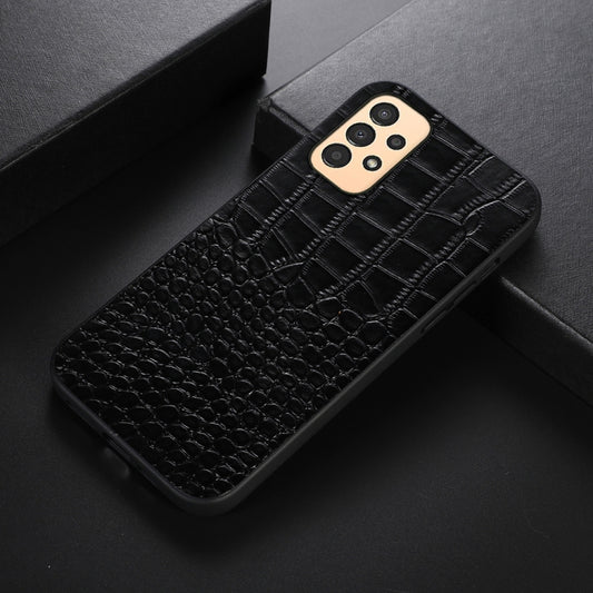 Crocodile Top Layer Cowhide Leather Phone Case, For vivo iQOO Neo6, For Samsung Galaxy A13 4G, For Samsung Galaxy M23 / F23 5G, For Xiaomi 12 Lite
