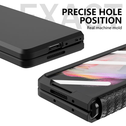 360 Full Body TPU Hinge Flip Phone Case, For Samsung Galaxy Z Fold3 5G