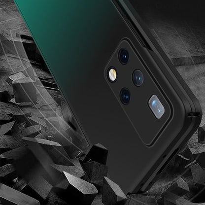 Colorful Gradient Tempered Film Integrated Phone Case, For Huawei Mate X2, For Samsung Galaxy Z Fold2 5G, For Samsung Galaxy Z Fold3 5G