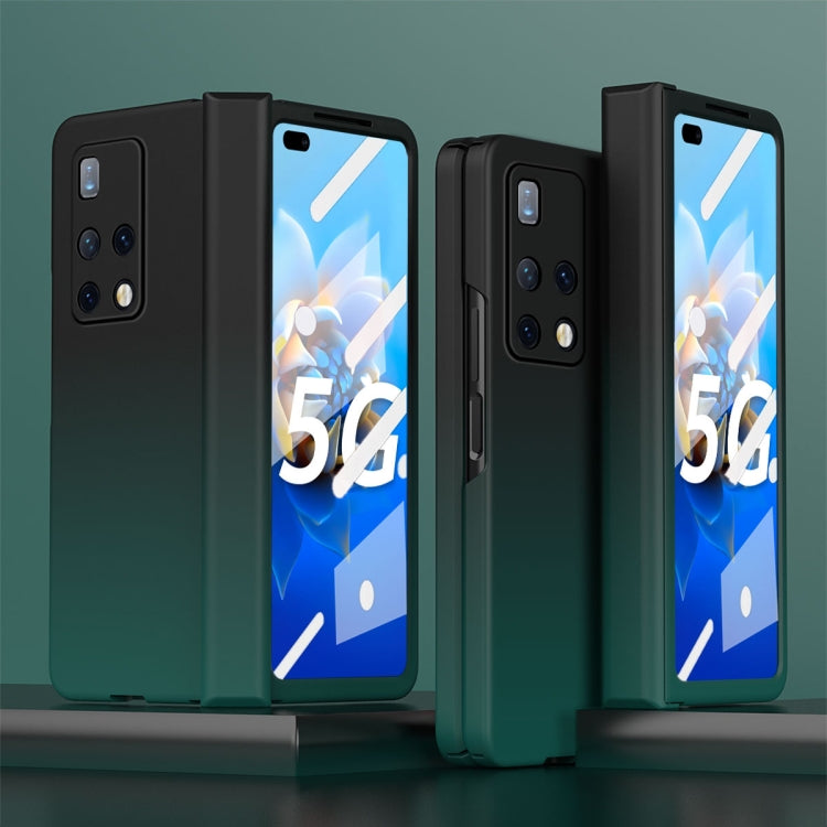 Colorful Gradient Tempered Film Integrated Phone Case, For Huawei Mate X2, For Samsung Galaxy Z Fold2 5G, For Samsung Galaxy Z Fold3 5G
