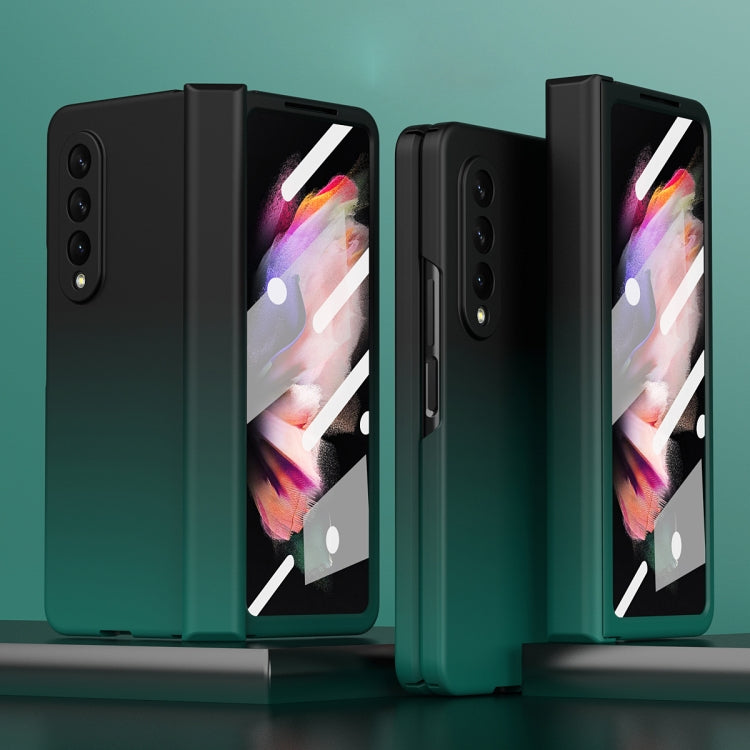 Colorful Gradient Tempered Film Integrated Phone Case, For Huawei Mate X2, For Samsung Galaxy Z Fold2 5G, For Samsung Galaxy Z Fold3 5G