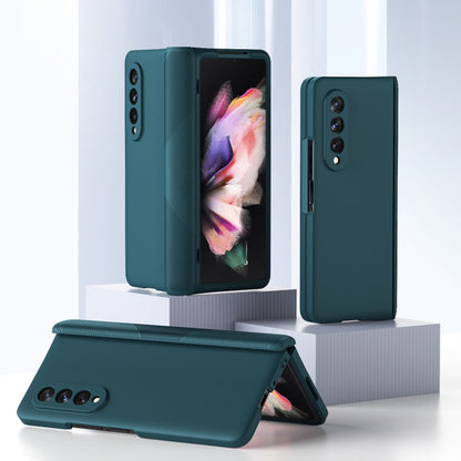 360 Full Body Armor Hinge Flip Phone Case, For Samsung Galaxy Z Fold3 5G