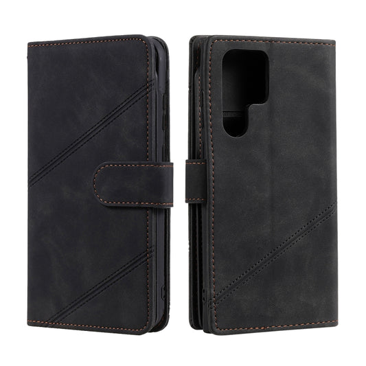 Skin Feel Card Slot Leather Phone Case, For Samsung Galaxy S22 Ultra 5G, For Samsung Galaxy S22 5G, For Samsung Galaxy S22+ 5G
