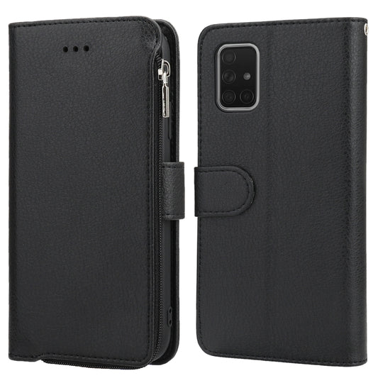 Microfiber Zipper Horizontal Flip Leather Case, For Samsung Galaxy A71, For Samsung Galaxy A90 5G, For Samsung Galaxy Note10, For Samsung Galaxy Note10+, For Samsung Galaxy S10, For Samsung Galaxy S10e, For Samsung Galaxy S10+, For Samsung Galaxy S20  ...