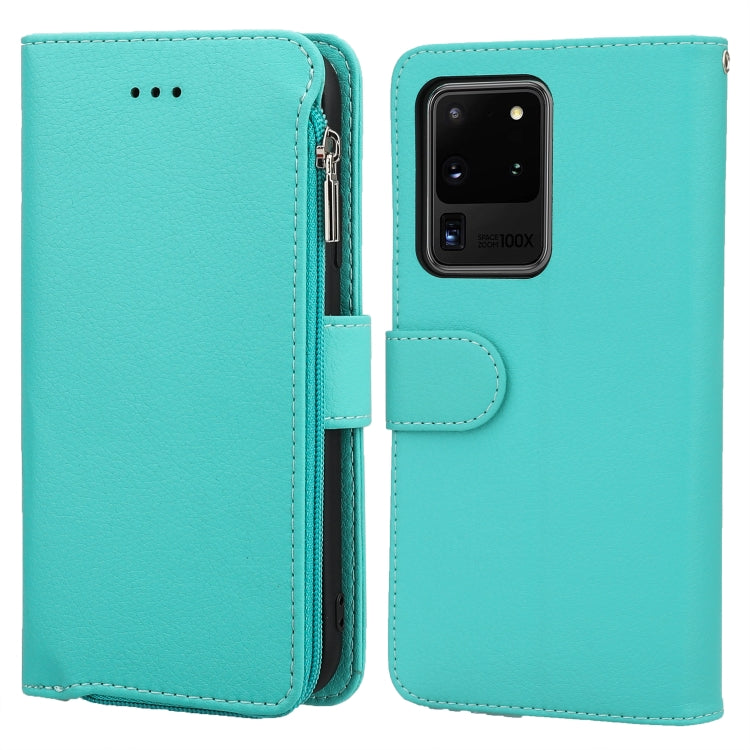 Microfiber Zipper Horizontal Flip Leather Case, For Samsung Galaxy S20 Ultra, For Samsung Galaxy S22 Ultra 5G, For Samsung Galaxy S21+ 5G, For Samsung Galaxy S21 Ultra 5G, For Samsung Galaxy Note20, For Samsung Galaxy A21s