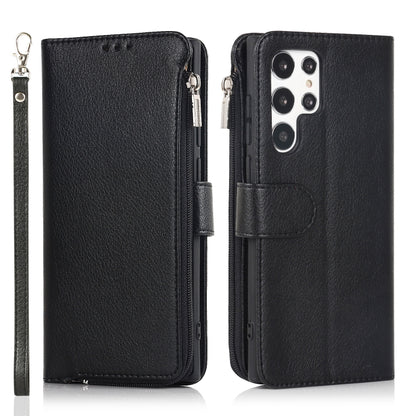 Microfiber Zipper Horizontal Flip Leather Case, For Samsung Galaxy S20 Ultra, For Samsung Galaxy S22 Ultra 5G, For Samsung Galaxy S21+ 5G, For Samsung Galaxy S21 Ultra 5G, For Samsung Galaxy Note20, For Samsung Galaxy A21s