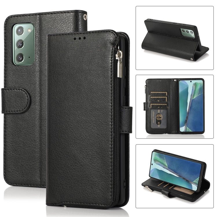 Microfiber Zipper Horizontal Flip Leather Case, For Samsung Galaxy S20 Ultra, For Samsung Galaxy S22 Ultra 5G, For Samsung Galaxy S21+ 5G, For Samsung Galaxy S21 Ultra 5G, For Samsung Galaxy Note20, For Samsung Galaxy A21s