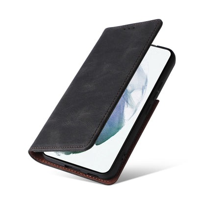Simple Suction Closure Leather Phone Case, For Samsung Galaxy S22 5G, For Samsung Galaxy S22+ 5G, For Samsung Galaxy S22 Ultra 5G, For Samsung Galaxy A13 5G, For Samsung Galaxy A53 5G, For Samsung Galaxy A33 5G