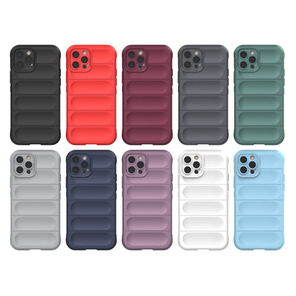 Magic Shield TPU + Flannel Phone Case, For iPhone 12 Pro, For iPhone 12 Pro Max, For iPhone 13, For iPhone 13 Pro
