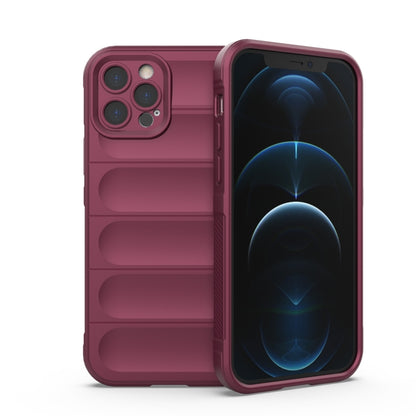 Magic Shield TPU + Flannel Phone Case, For iPhone 12 Pro, For iPhone 12 Pro Max, For iPhone 13, For iPhone 13 Pro
