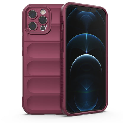 Magic Shield TPU + Flannel Phone Case, For iPhone 12 Pro, For iPhone 12 Pro Max, For iPhone 13, For iPhone 13 Pro